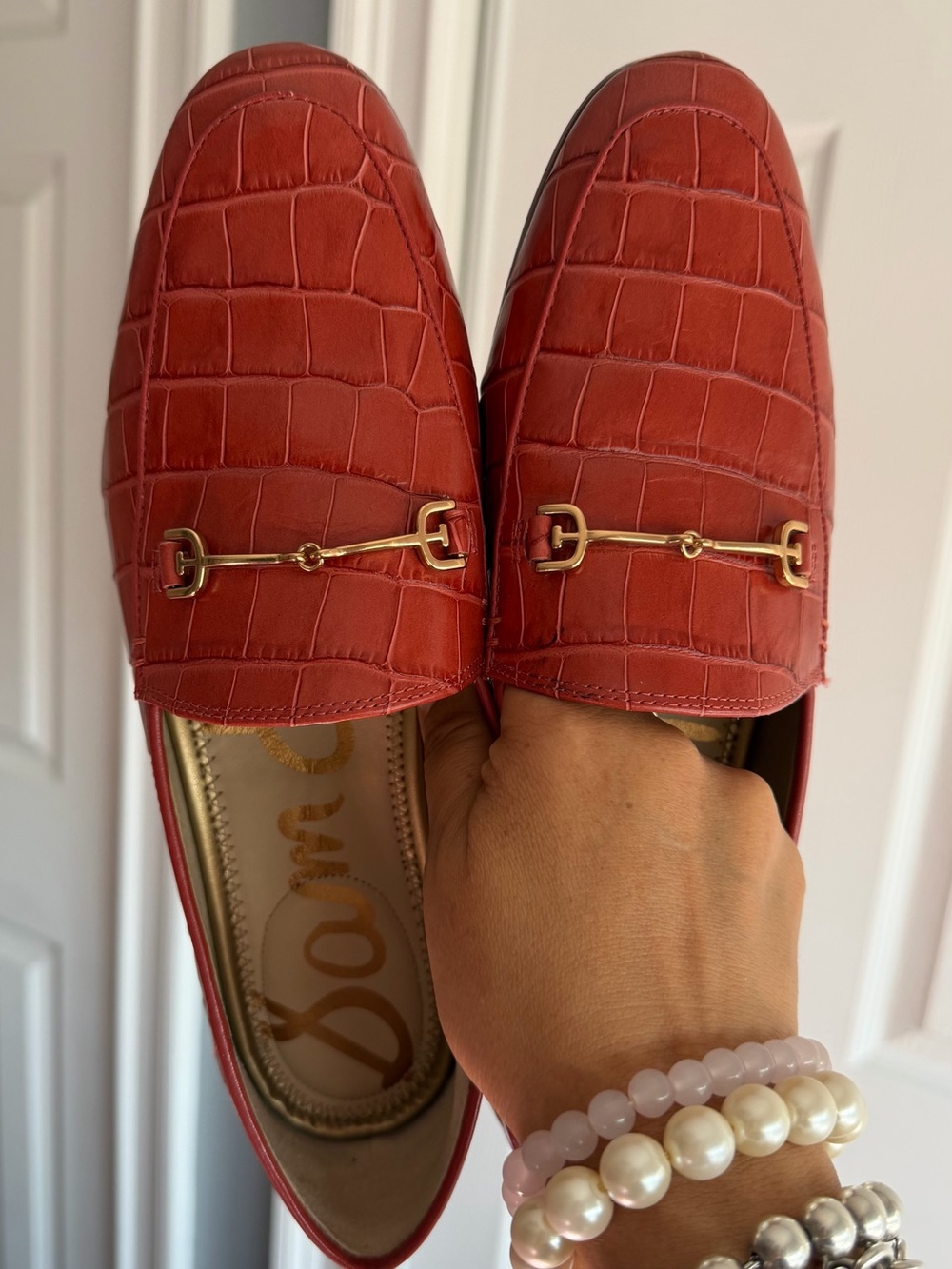 Sam Edelman Women's Loraine Loafer
Rose Stucco Leather Size: 8.5 - Picture 7 of 8